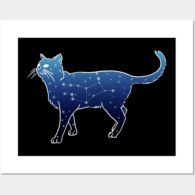 Zodiac Virgo Cat Wall Art by DeadKathy